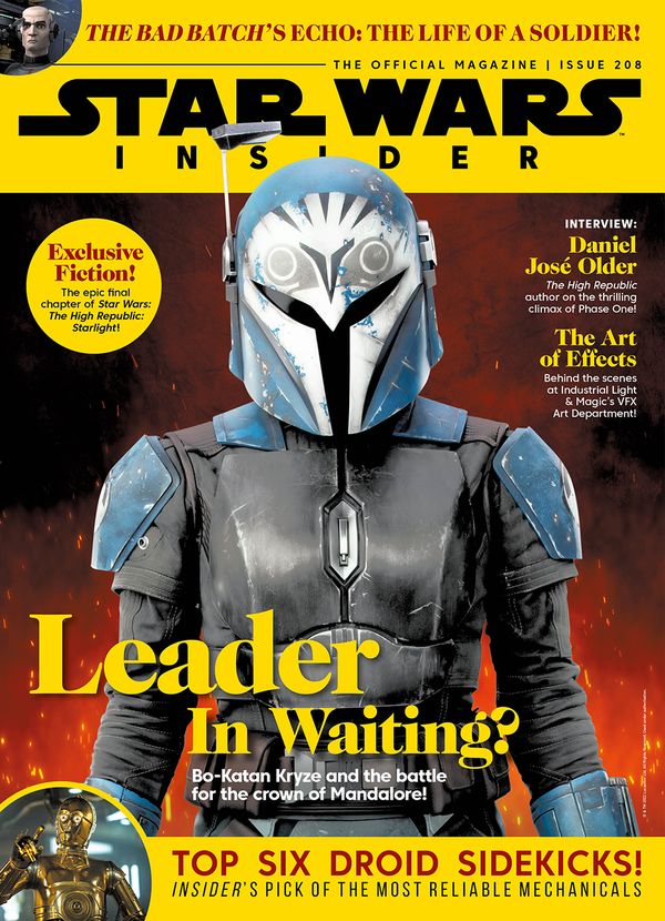 [Cover Art image for Star Wars Insider #208]