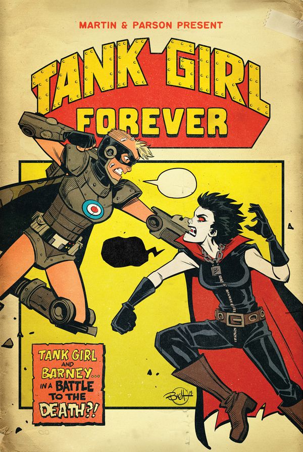 [Cover Art image for Tank Girl Forever]