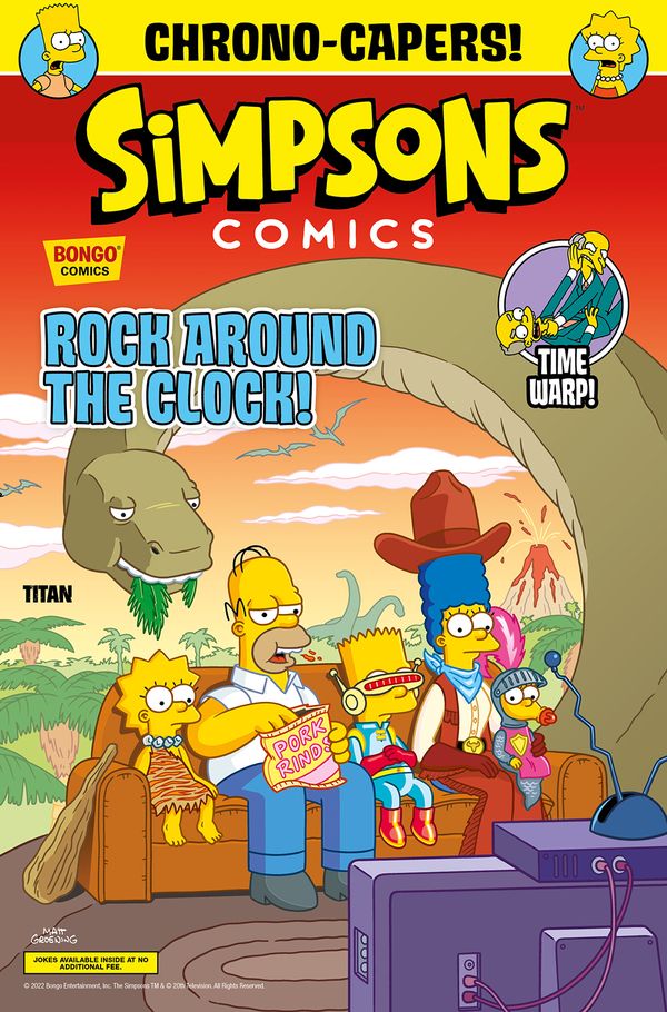 [Cover Art image for Simpsons Comics #51]