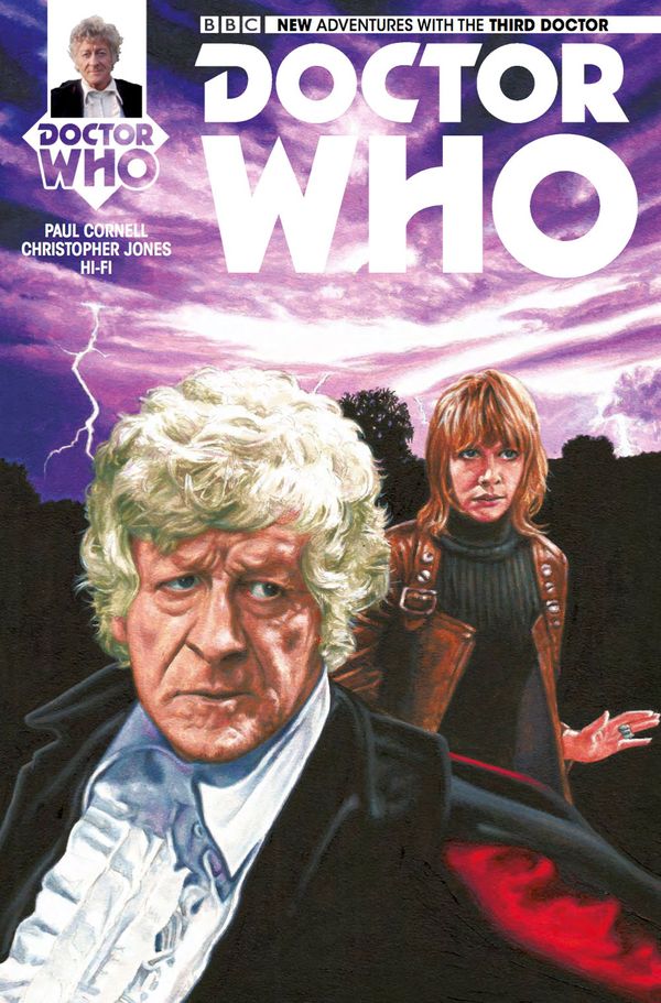 [Cover Art image for Doctor Who: The Third Doctor Miniseries]
