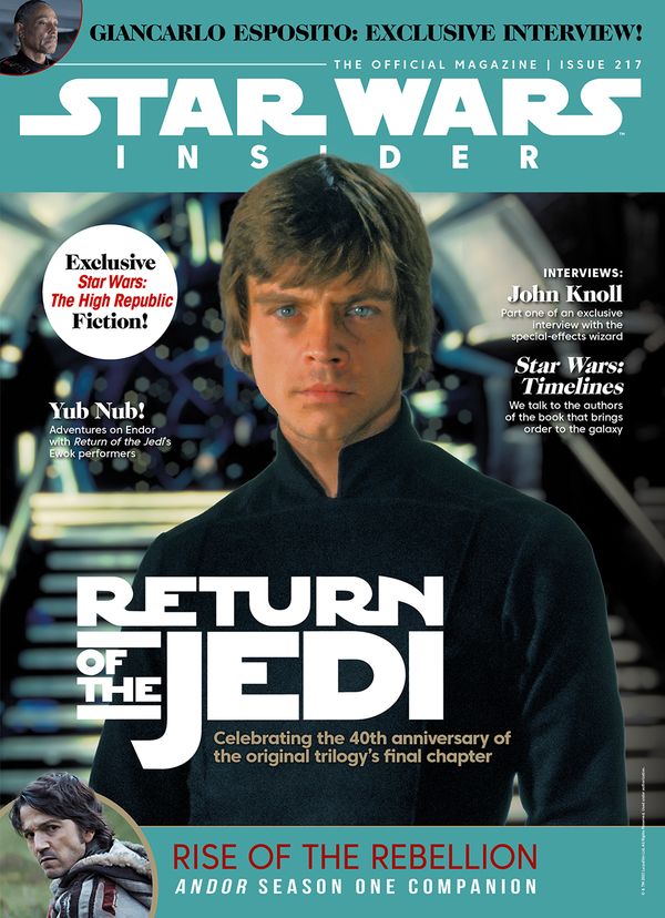[Cover Art image for Star Wars Insider #217]