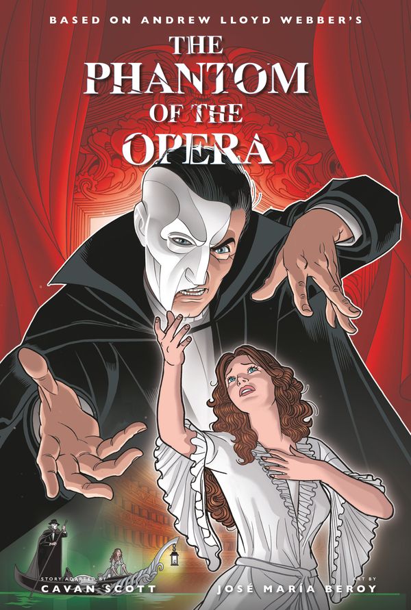[Cover Art image for The Phantom of the Opera - Official Graphic Novel]