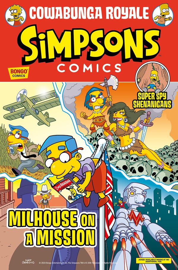 [Cover Art image for Simpsons Comics #69]
