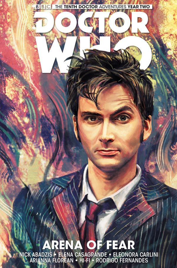 [Cover Art image for Doctor Who: The Tenth Doctor Vol. 5: Arena of Fear]