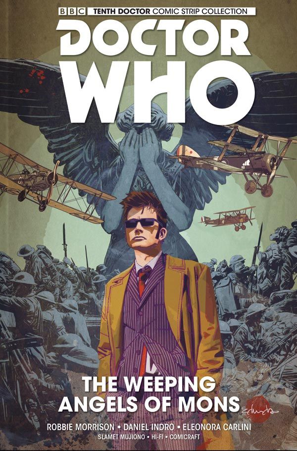 [Cover Art image for Doctor Who: The Tenth Doctor Vol. 2: The Weeping Angels of Mons]