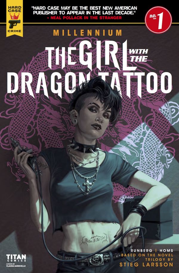 [Cover Art image for The Girl with the Dragon Tattoo - Millennium]