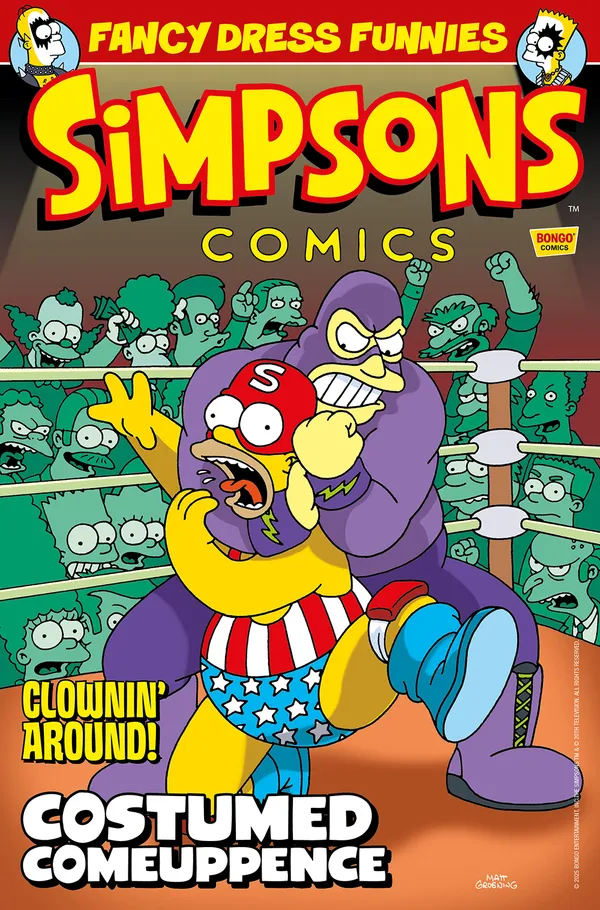 [Cover Art image for Simpsons Comics #87]