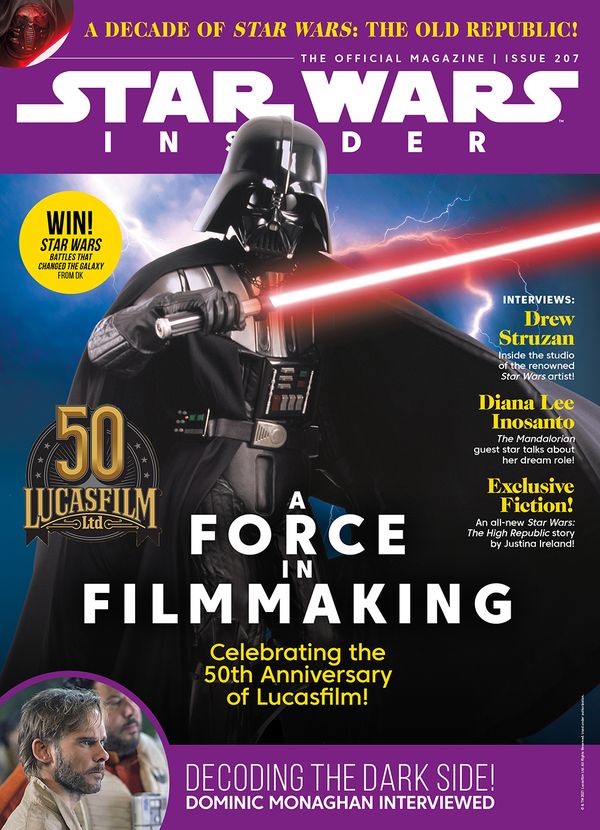 [Cover Art image for Star Wars Insider #207]