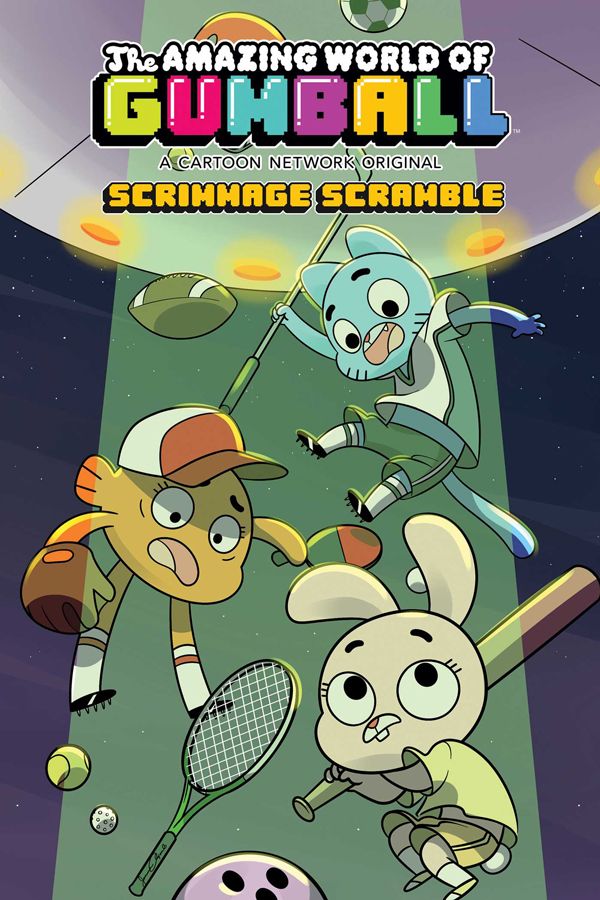 [Cover Art image for Amazing World Of Gumball: Scrimmage Scramble]