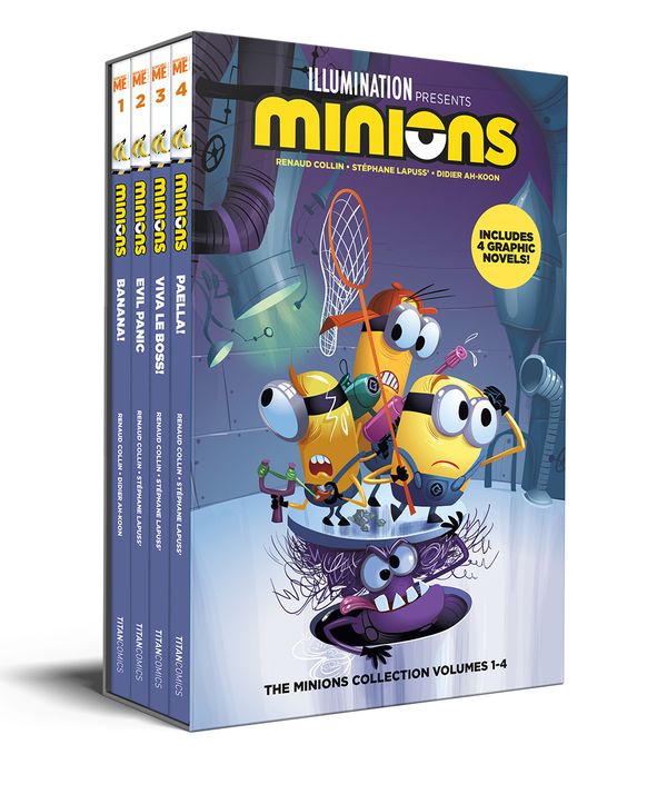 [Cover Art image for Minions Vol.1-4 Boxed Set]