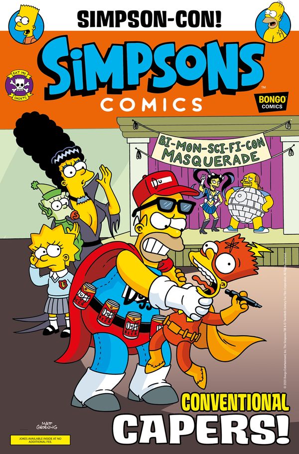 [Cover Art image for Simpsons Comics #31]