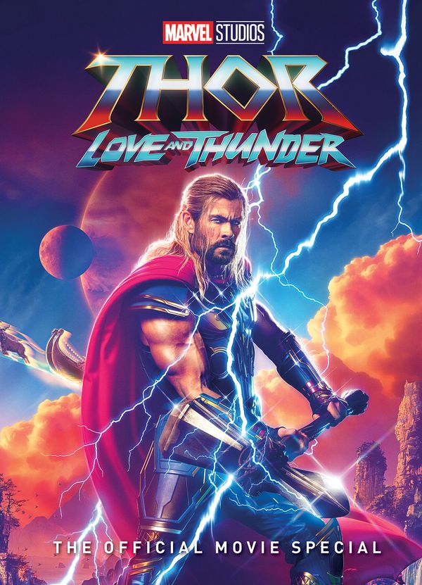 [Cover Art image for Marvel's Thor 4: Love and Thunder Movie Special Book]