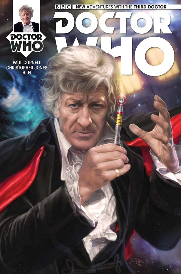 [Cover Art image for Doctor Who: The Third Doctor Miniseries]
