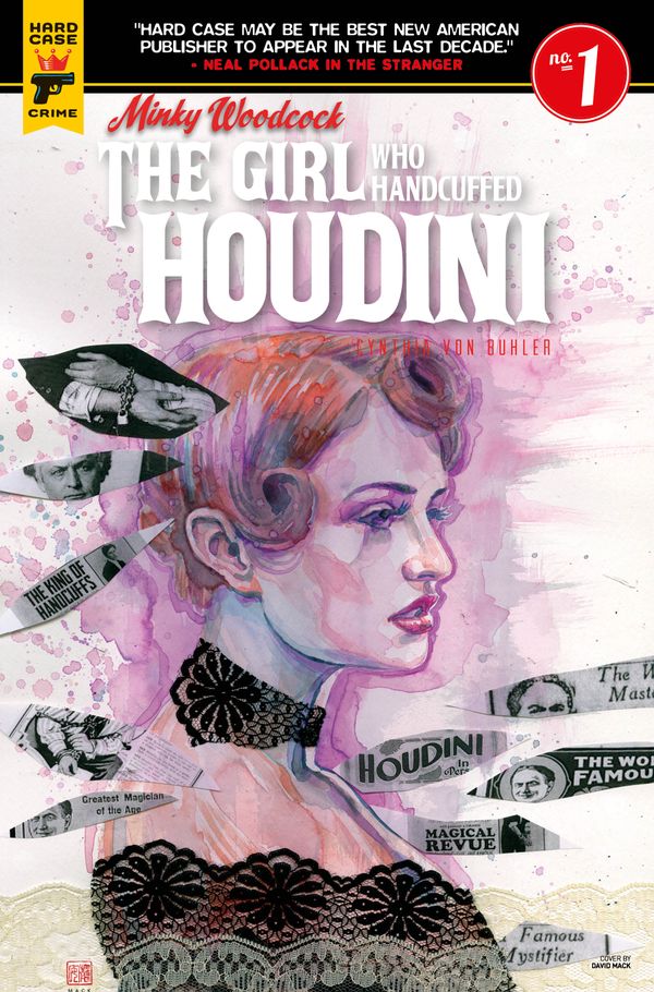[Cover Art image for Minky Woodcock: The Girl Who Handcuffed Houdini]