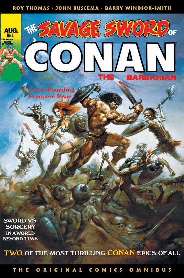 [Cover Art image for The Savage Sword of Conan: The Original Comics Omnibus Vol.1]