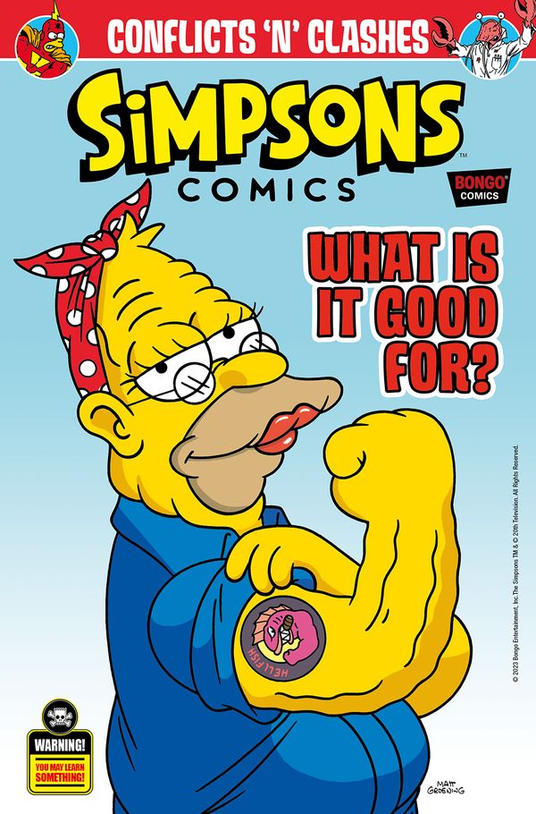 [Cover Art image for Simpsons Comics #66]