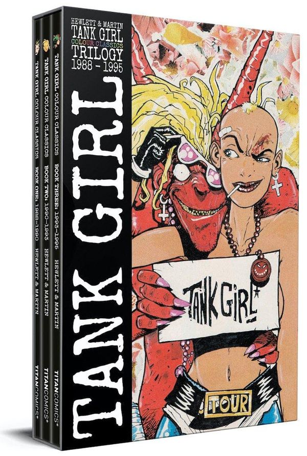 [Cover Art image for Tank Girl: Colour Classics Trilogy (1988-1995) Boxed Set]