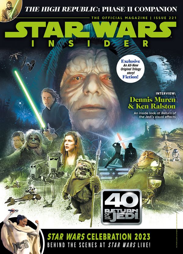 [Cover Art image for Star Wars Insider #221]