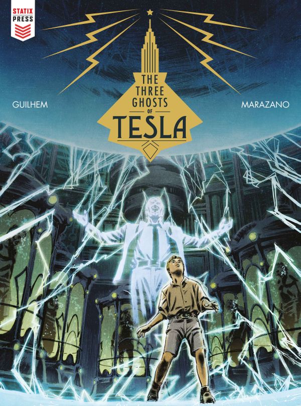 [Cover Art image for The Three Ghosts Of Tesla]