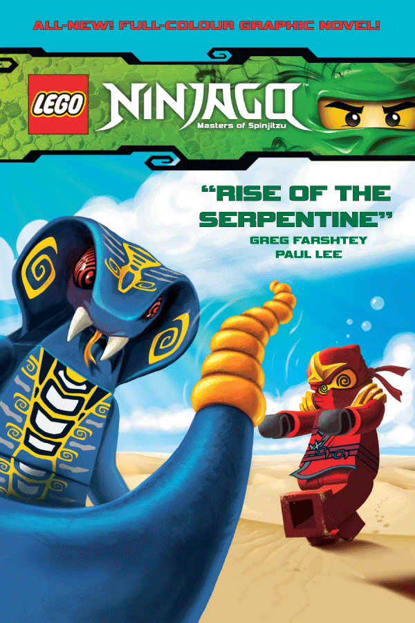 [Cover Art image for Lego Ninjago: Rise of the Serpentine]