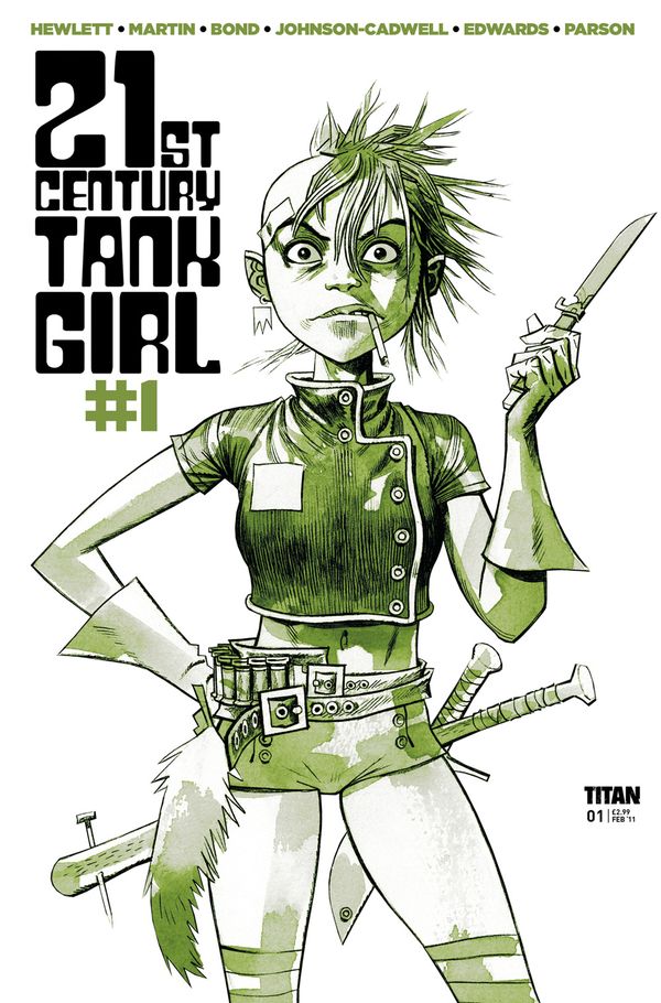 [Cover Art image for Tank Girl : 21st Century Tank Girl]