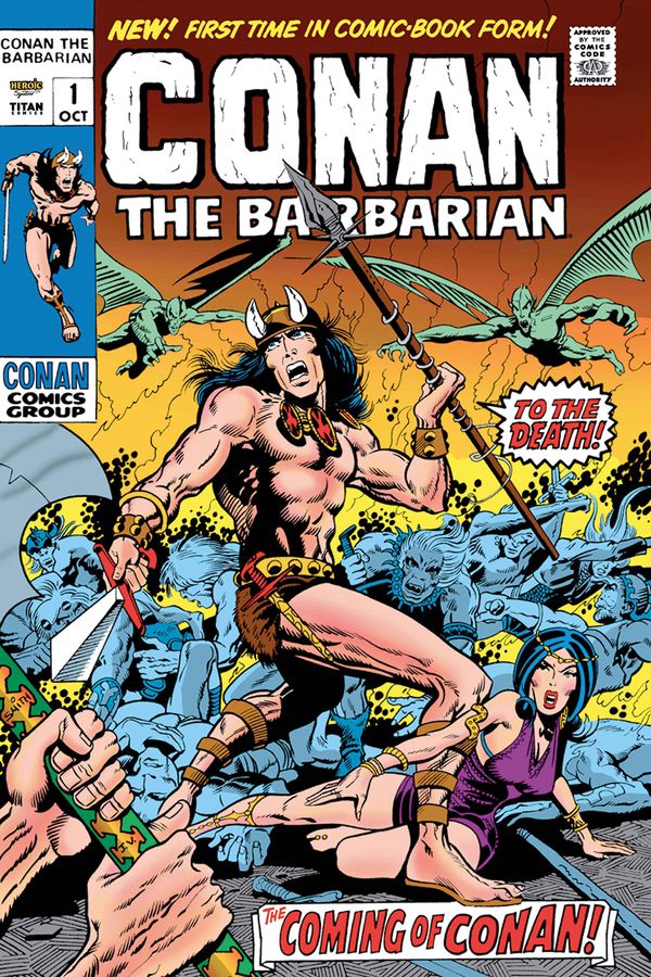 [Cover Art image for Conan The Barbarian: The Original Comics Omnibus Vol.1]