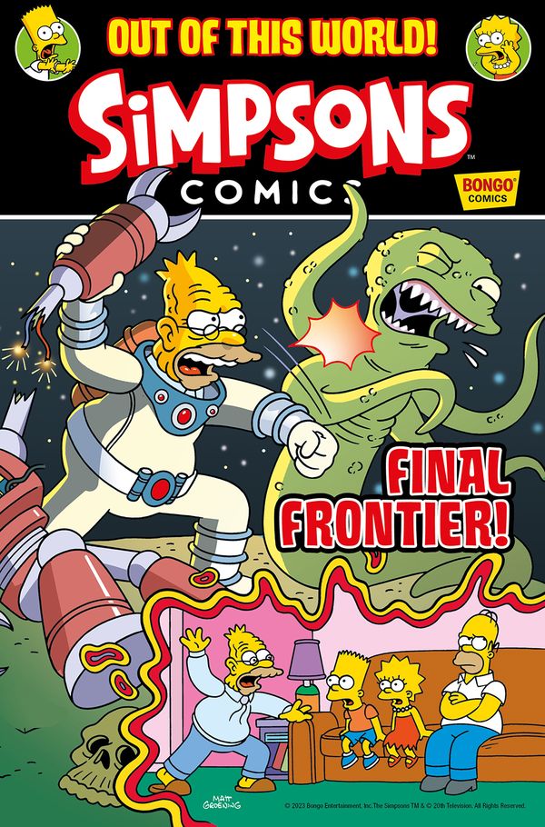 [Cover Art image for Simpsons Comics #62]