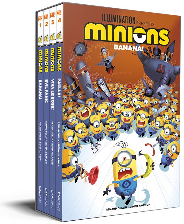 [Cover Art image for Minions Vol.1-4 Boxed Set]