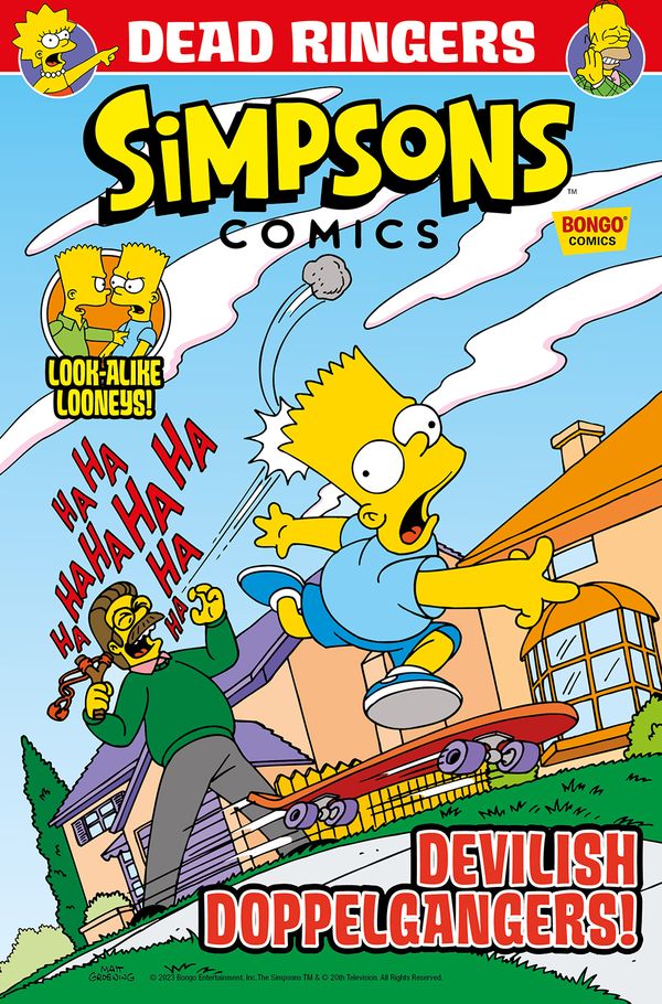 [Cover Art image for Simpsons Comics #64]