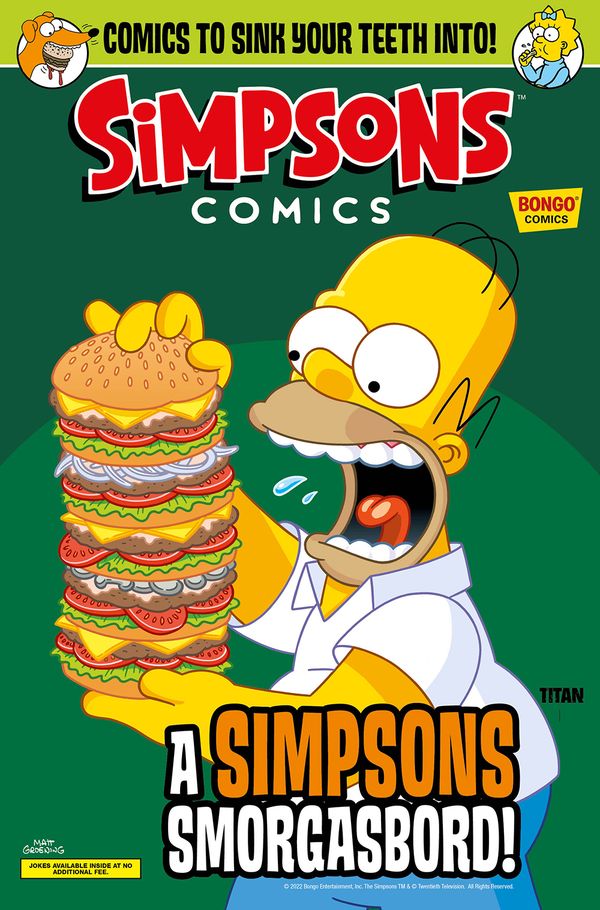 [Cover Art image for Simpsons Comics 45]