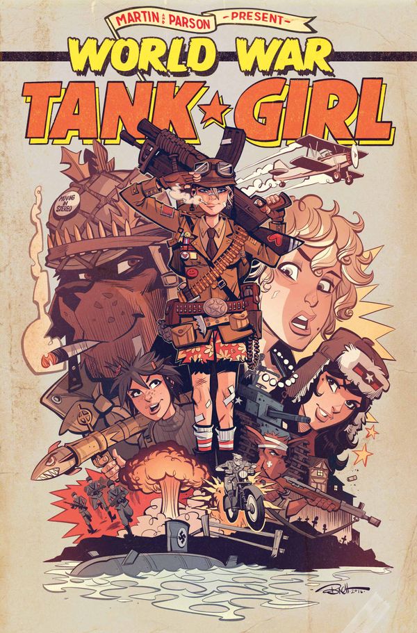 [Cover Art image for Tank Girl: World War Tank Girl]