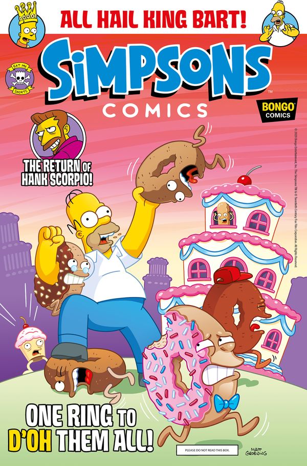 [Cover Art image for Simpsons Comics #30]