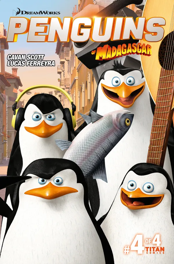 [Cover Art image for Penguins of Madagascar: The Elite-est of the Eite]
