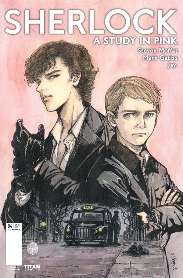 [Cover Art image for Sherlock: A Study in Pink]