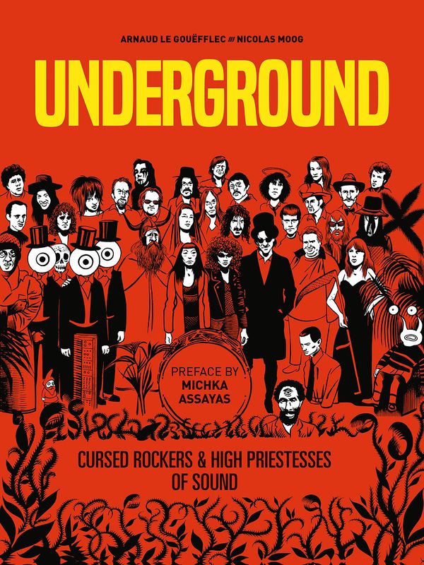 [Cover Art image for Underground: Cursed Rockers and High Priestesses of Sound]
