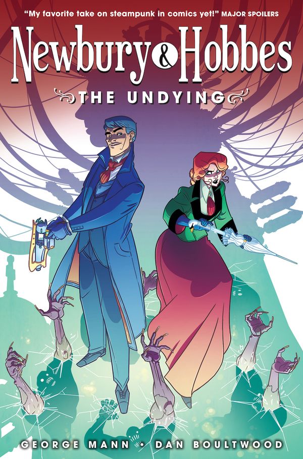 [Cover Art image for Newbury & Hobbes: The Undying]