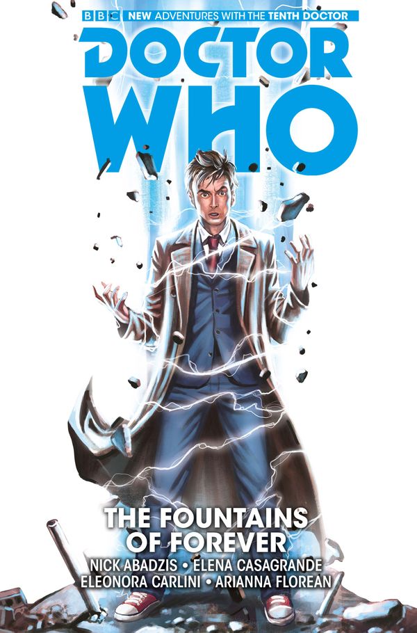 [Cover Art image for Doctor Who: The Tenth Doctor Vol. 3: The Fountains of Forever]