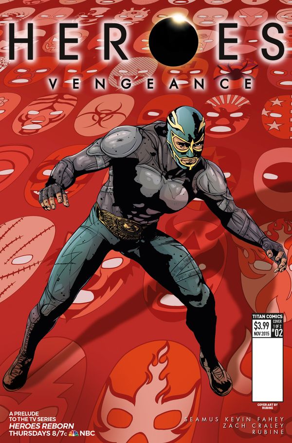 [Cover Art image for Heroes: Vengeance]