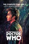 [The cover image for Doctor Who: The Tenth Doctor Complete Year One]