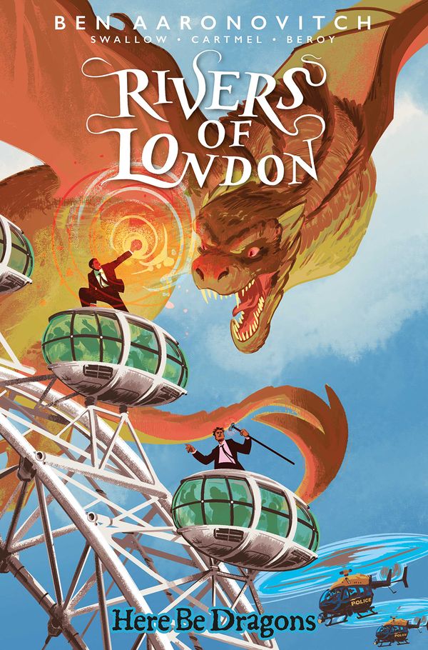 [Cover Art image for Rivers of London: Here Be Dragons]
