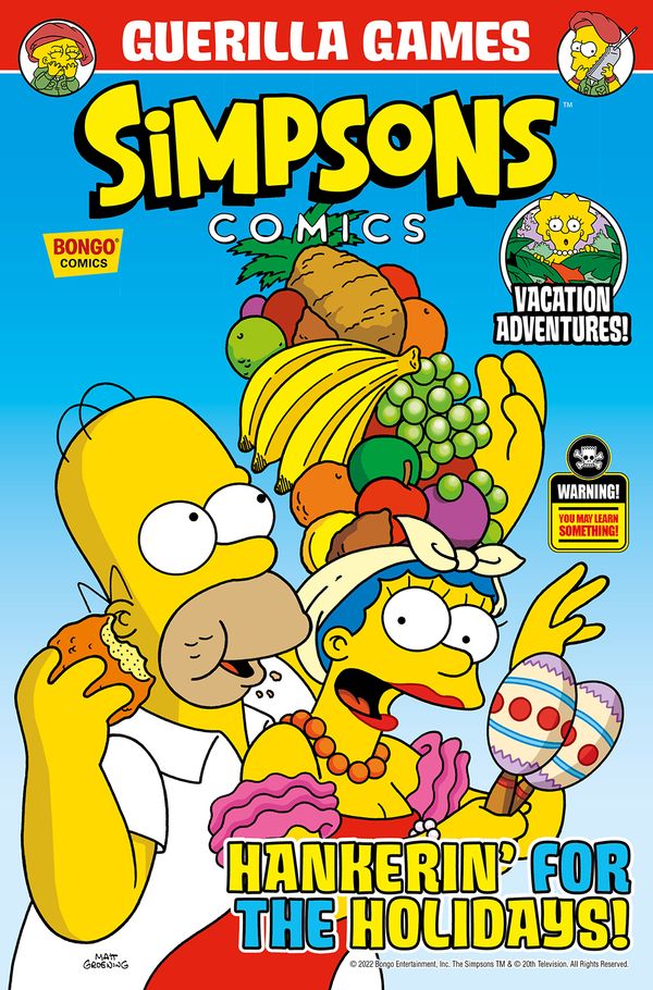 [Cover Art image for Simpsons Comics #57]