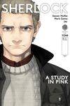 [The cover image for Sherlock: A Study in Pink]
