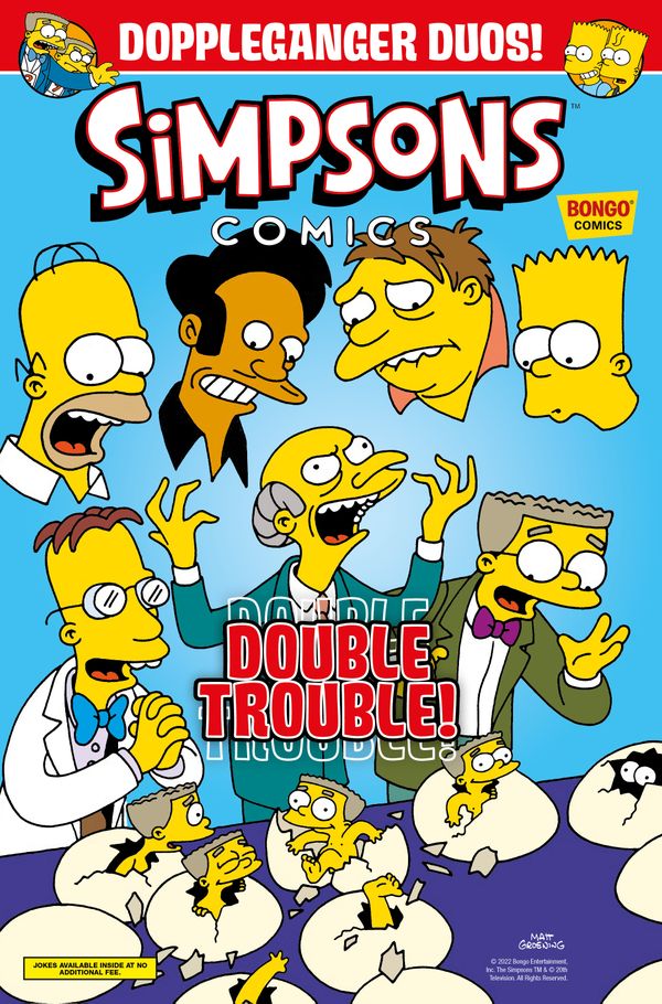 [Cover Art image for Simpsons Comics #52]