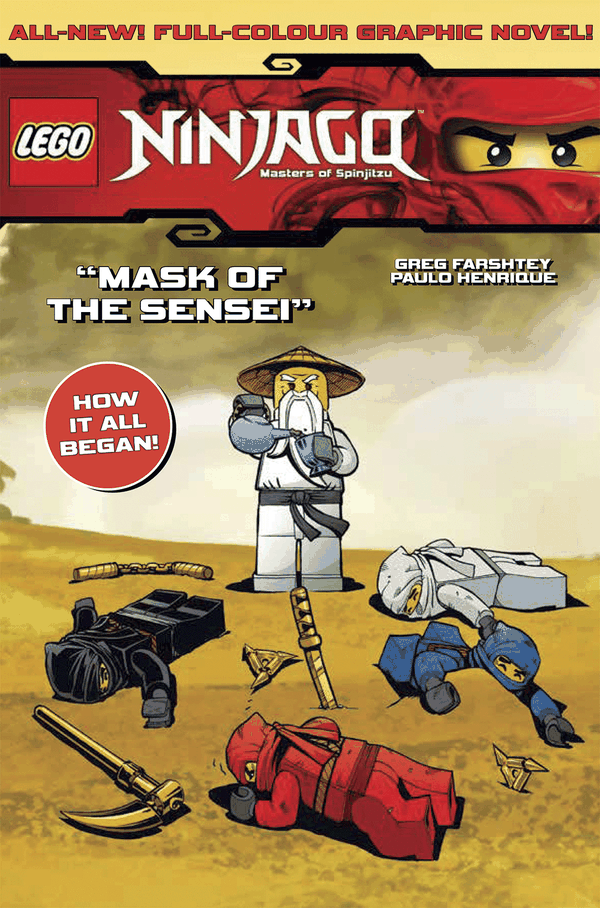 [Cover Art image for Lego Ninjago: Mask of the Sensei]