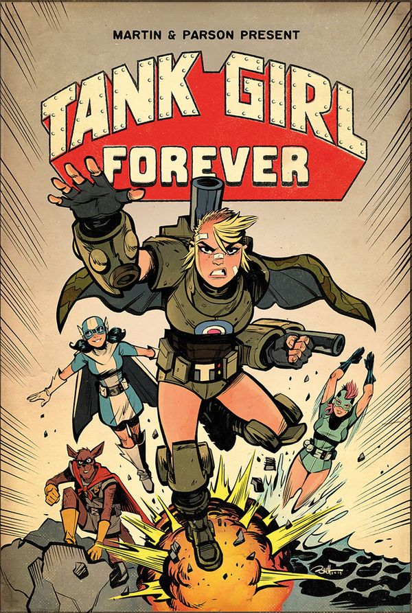 [Cover Art image for Tank Girl Forever]