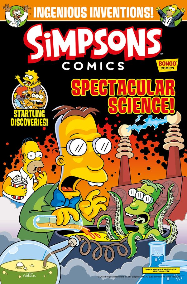 [Cover Art image for Simpsons Comics #61]