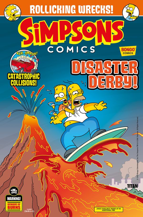 [Cover Art image for Simpsons Comics #60]
