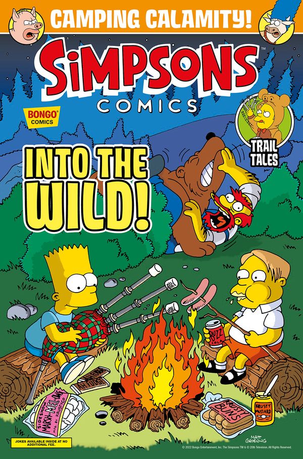 [Cover Art image for Simpsons Comics #56]