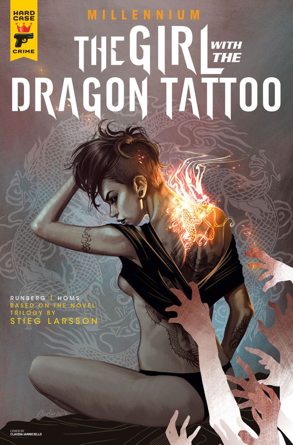 [Cover Art image for The Girl with the Dragon Tattoo - Millennium]