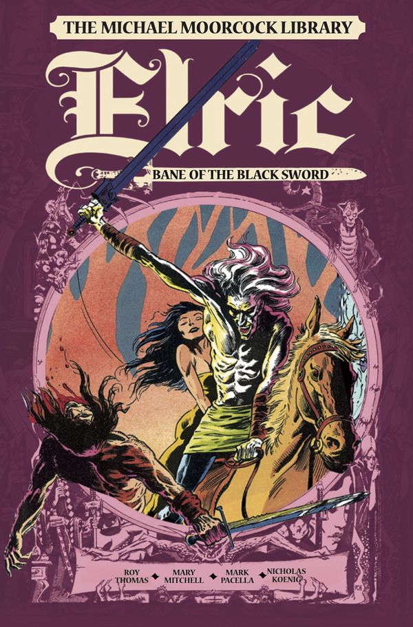 [Cover Art image for The Michael Moorcock Library: Elric: Bane of the Black Sword]